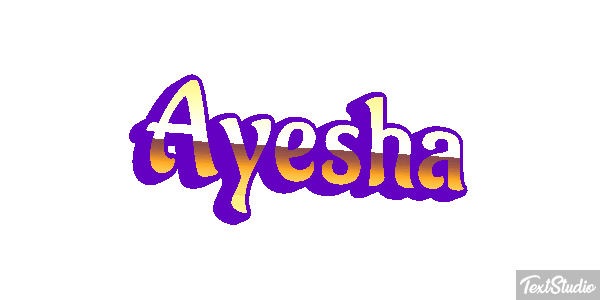Ayesha Efekt tekstowy