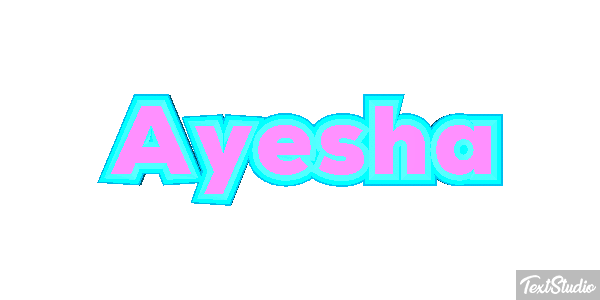 Ayesha Efekt tekstowy