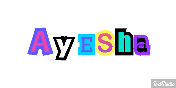 Ayesha Efekt tekstowy