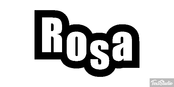 Rosa テキスト効果