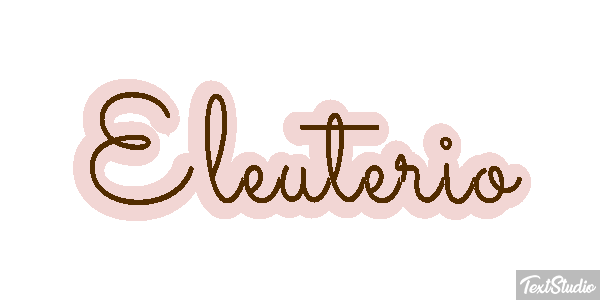 Eleuterio Efecto de texto