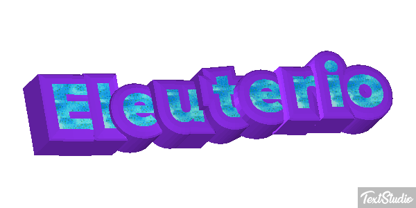 Eleuterio Efecto de texto