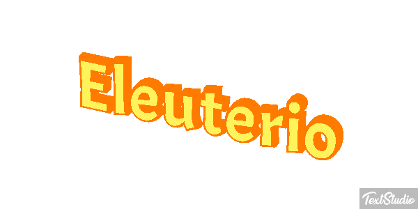 Eleuterio Efecto de texto