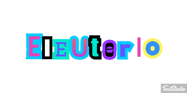 Eleuterio Efecto de texto