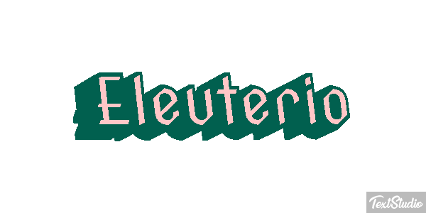 Eleuterio Efecto de texto