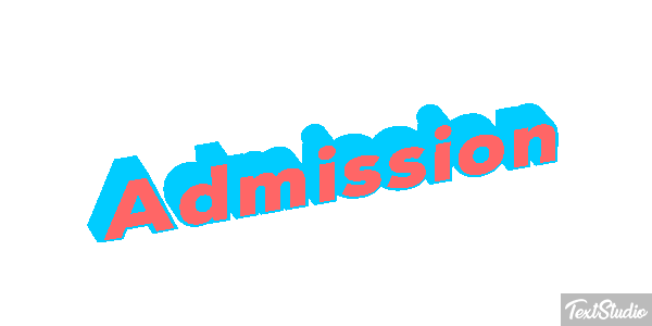 Admission Effetto testo