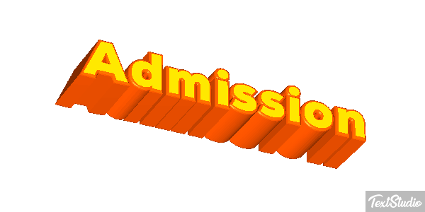 Admission Effetto testo