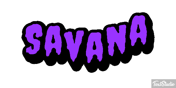 Savana Effetto testo