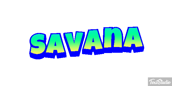 Savana Effetto testo