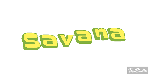 Savana Effetto testo