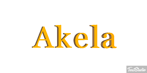 Akela Text effect