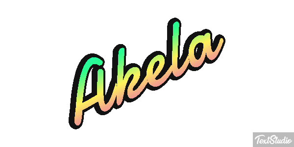 Akela Text effect