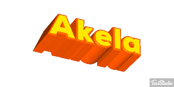 Akela Text effect