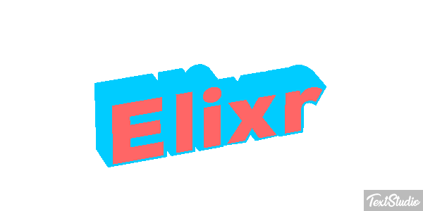 Elixr Efecto de texto
