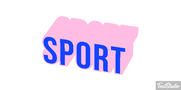 Sport Texteffekt