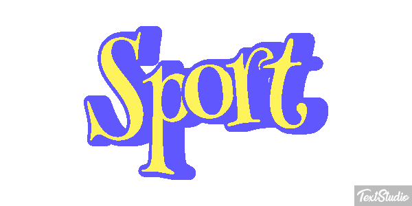 Sport Texteffekt