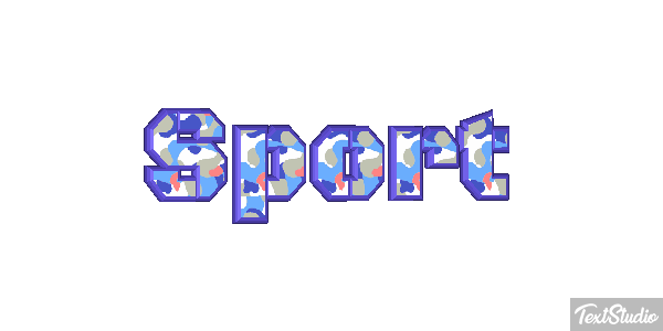 Sport Texteffekt
