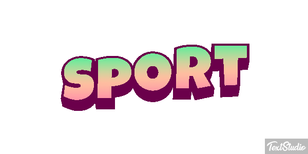 Sport Texteffekt