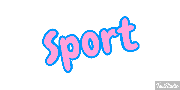 Sport Texteffekt