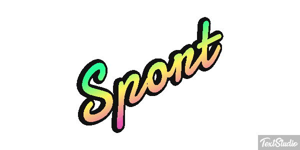 Sport Texteffekt