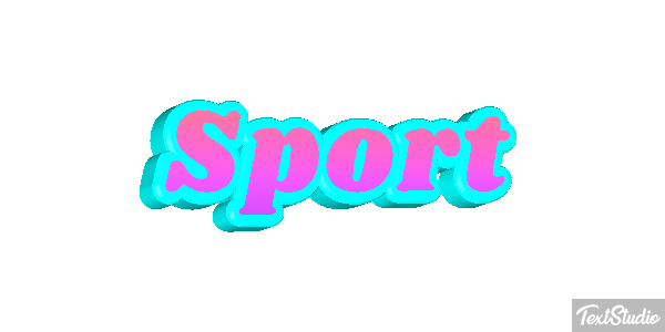 Sport Texteffekt