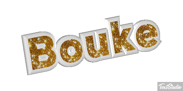 Bouke Tekst effect