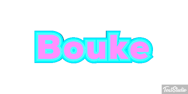 Bouke Tekst effect