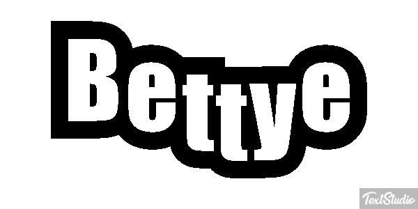 Bettye Efeito do texto