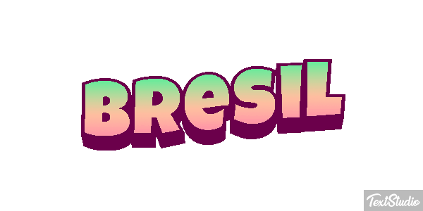 Brésil Efecto de texto