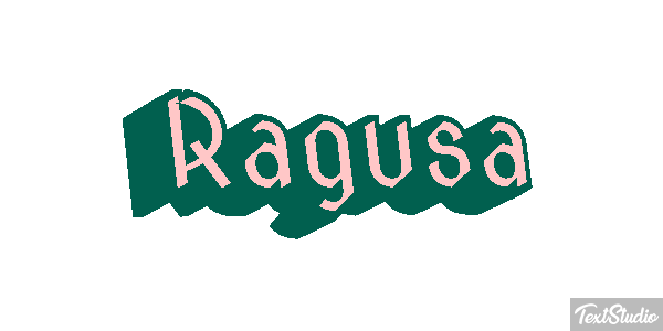Ragusa Texteffekt