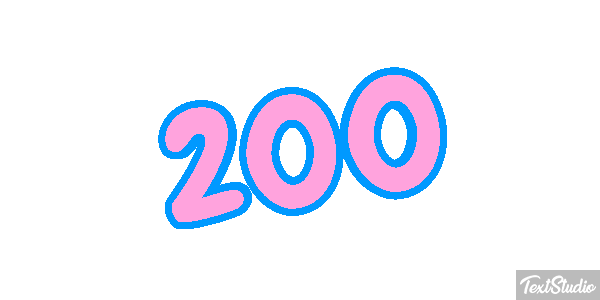 200 Effet de texte