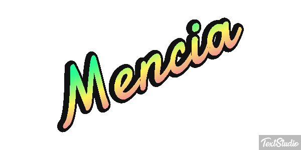 Mencia Texteffekt