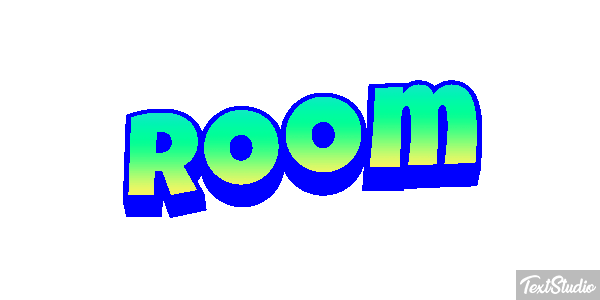 Room Tekst effect