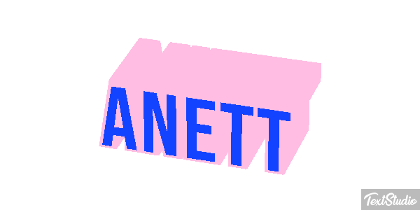 Anett Text effect