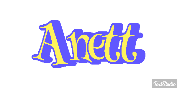 Anett Text effect