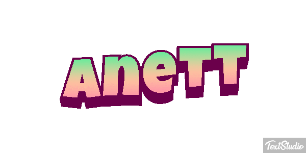 Anett Text effect