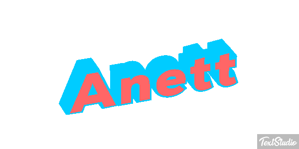 Anett Text effect