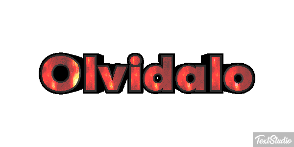 Olvídalo Efecto de texto