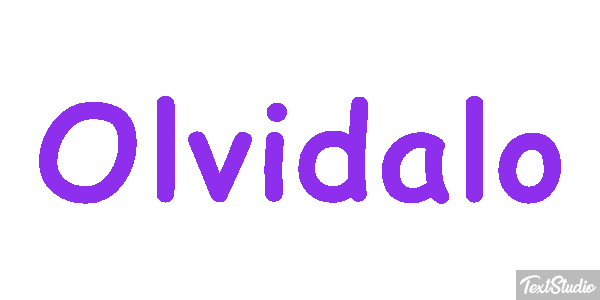 Olvídalo Efecto de texto