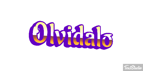 Olvídalo Efecto de texto