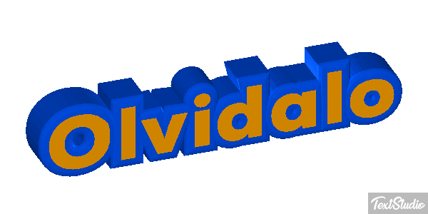 Olvídalo Efecto de texto