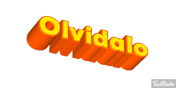 Olvídalo Efecto de texto