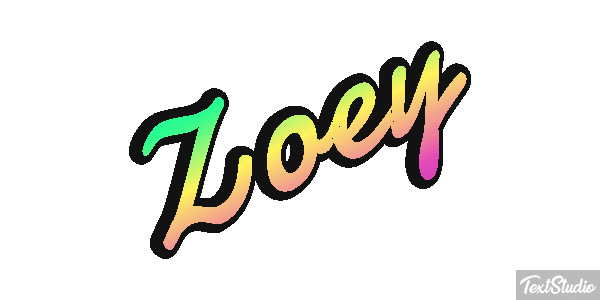 Zoey Efekt tekstowy