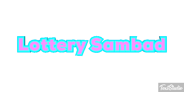 Lottery Sambad Tekst effect