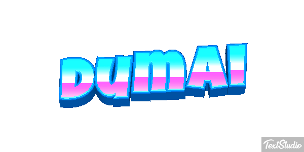 Dumai テキスト効果