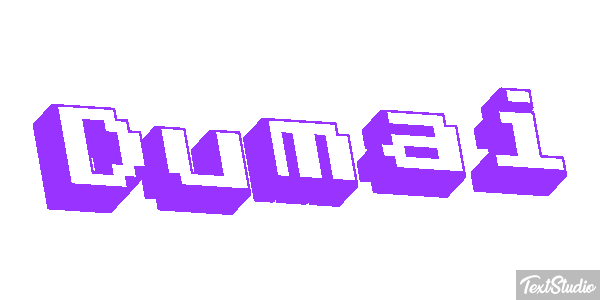 Dumai テキスト効果