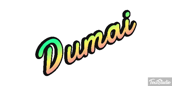 Dumai テキスト効果