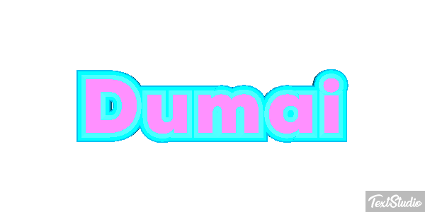 Dumai テキスト効果