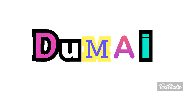 Dumai テキスト効果
