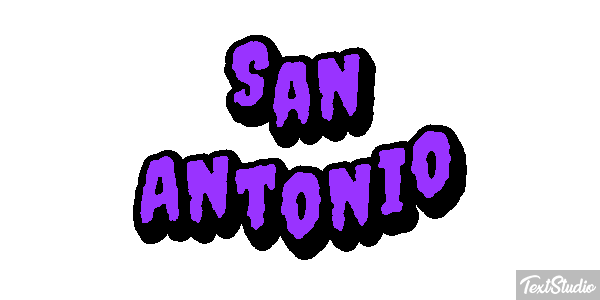 San Antonio Effetto testo
